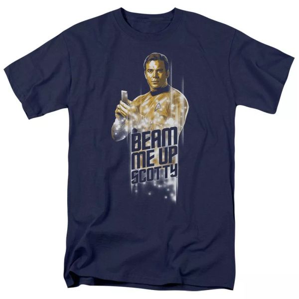

star trek beam me up tv show t-shirt sizes s-3x new, White;black