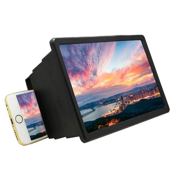 

cell phone mounts & holders 3d mobile screen magnifier stereoscopic hd amplifying stand movie video desksmartphone for all