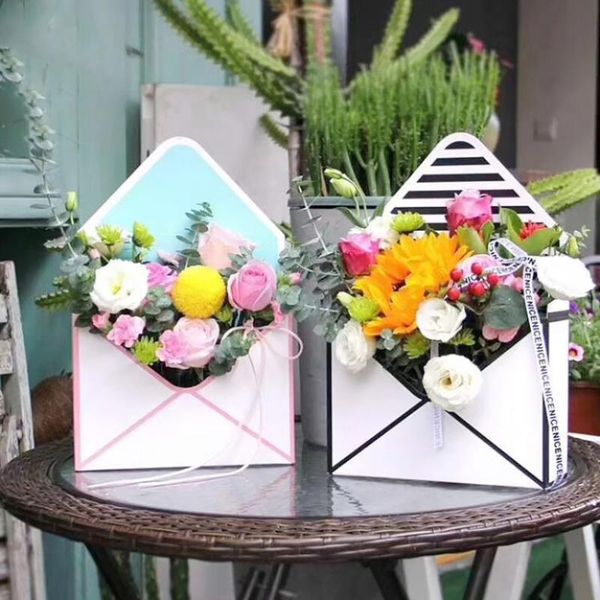 

gift wrap envelope flower boxes bouquet flowers mothers day florist supplies arrangement paper box wedding candy
