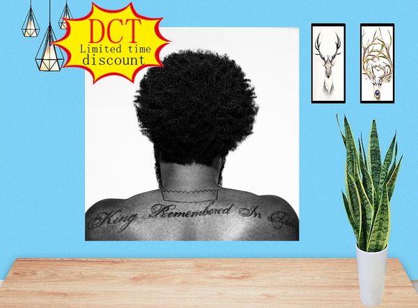 

double down big k.r.i.t. album poster music cover silk art print