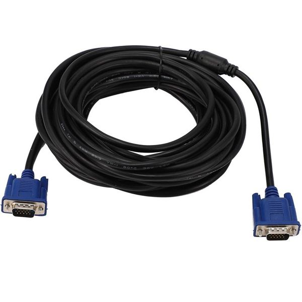 

cable male to 3+5 hd fully wired 15pin for lcd crt projector pc lapmonitor audio cables & connectors
