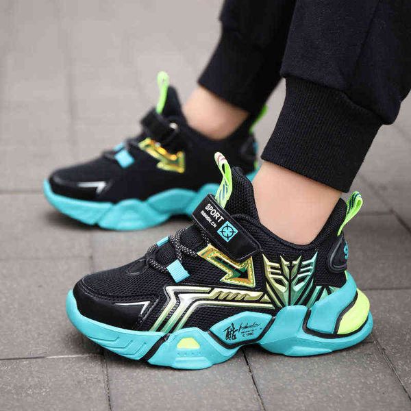 

boys' shoes 2021 spring new mesh breathable children's sports shoes g1210, Black;red