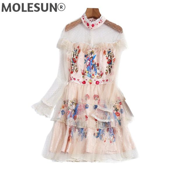 

casual dresses fashion designer summer women's dress holiday party romantic net yarn elegant princess style mini, Black;gray