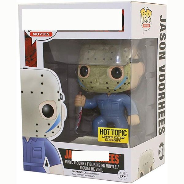 

funko pop figures friday the 13th, jason, hand-made ornament model, q version doll wholesale 361