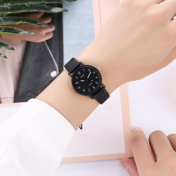 

classic luxury sport frosted digital ladies casual belt quartz watch clock wristwatch fashion wrist wristwatches, Slivery;brown