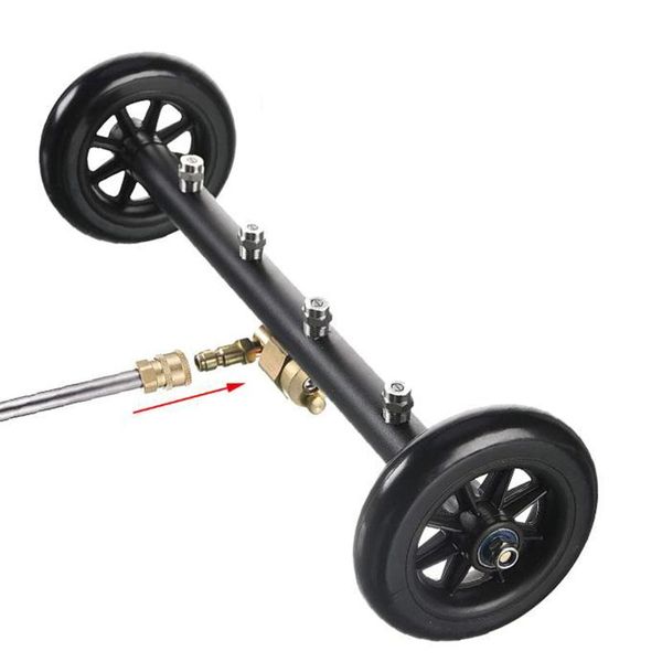 

water gun & snow foam lance pressure washer undercarriage cleaner for sidewalk, driveway, deck, patio, 4000psi car accessories