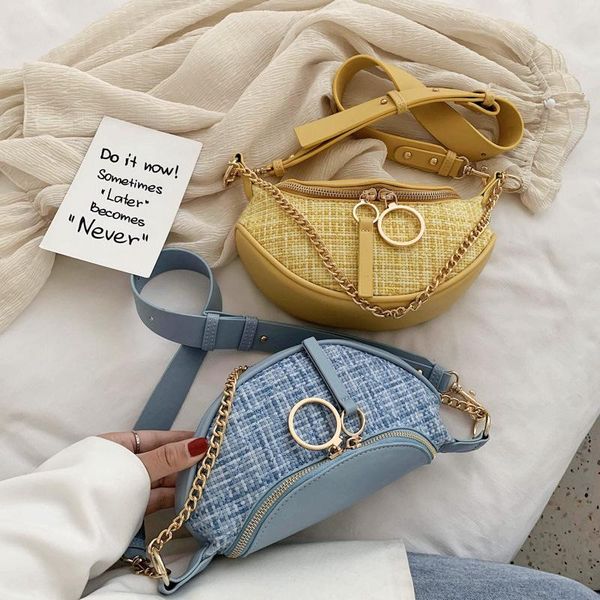 

waist bags 2021 chest bag wave korean version of the net red fashion wild diagonal female beauty essential