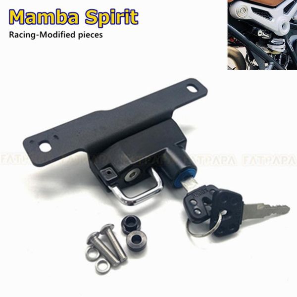 

motorcycle mirrors accessories helmet lock for pure r nine t