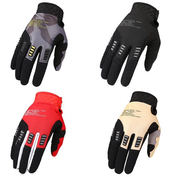 

cycling gloves men women bicycle full finger sports skiing motorcycle riding absorbing sweat outdoor, Black