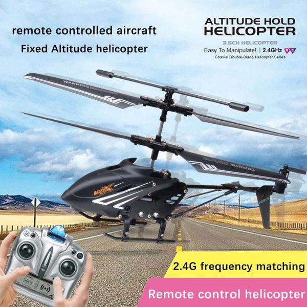 

2.4g remote control helicopter w/ altitude hold indoor rc for kids drones