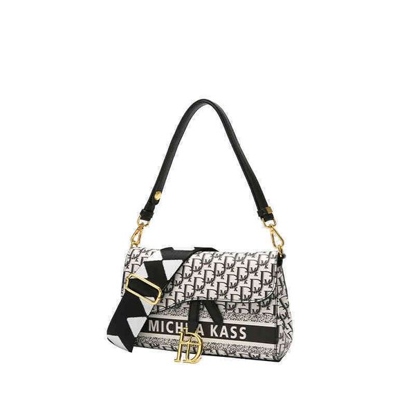 

2022 factory wholesale new wide shoulder strap armpit bag autumn and winter single shoulder women's bag, Black;red