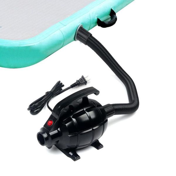 

bike pumps inflatable pump portable electric air 3 nozzles for outdoor surfboard yoga mat 110v us plug