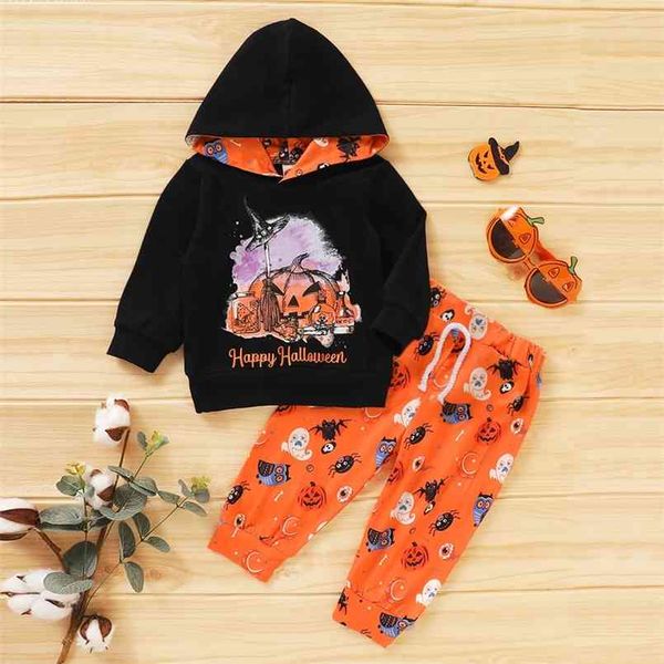 

2pcs baby boy casual animal 's sets halloween style clothes 210528, White