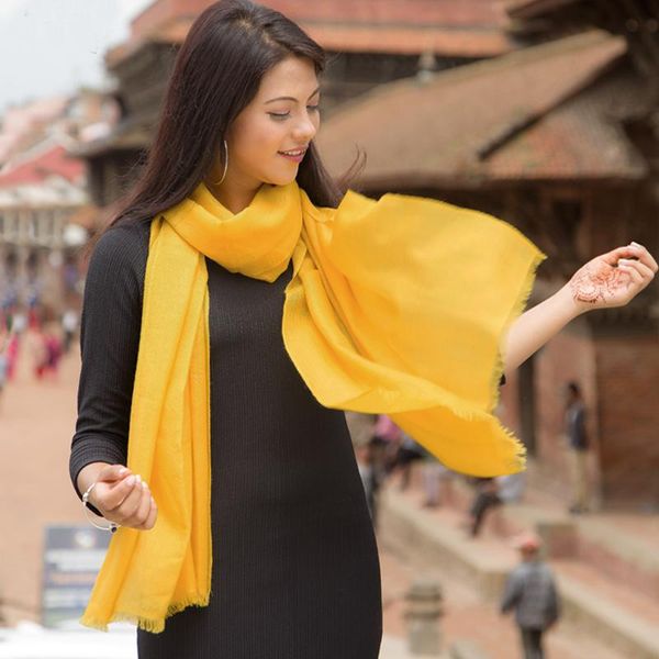

winter 200s super thin 100% cashmere scarf yellow shawl 70*200cm natural fabric christmas gift women scarves, Blue;gray