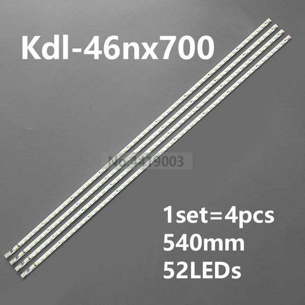 

strips 5kit=20pcs 54cm 52lamps for so ny 46ex700 kdl-46nx700 lk460d3la8s kdl-46ex705 led backlight strip