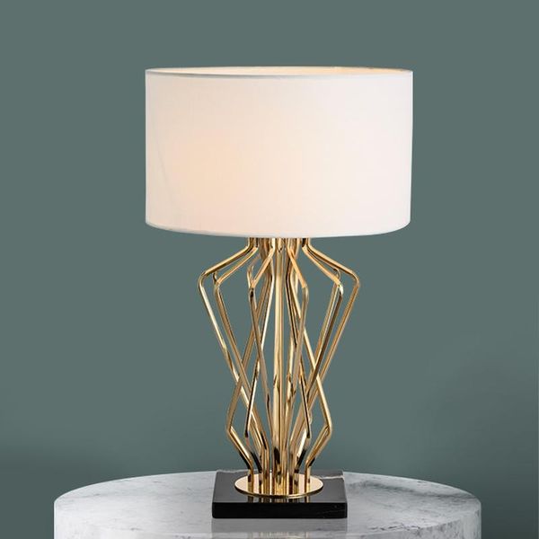 

table lamps modern lamp e27 gold black light reading fancy lighting project
