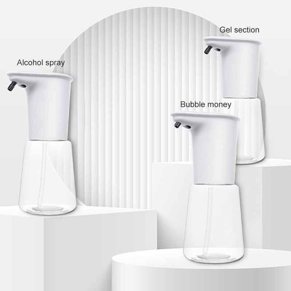 

liquid soap dispenser 300ml touchless automatic hand smart sensor pump for kitchen bathroom