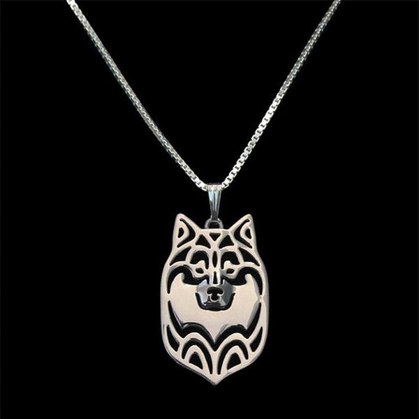 

pendant necklaces lovers' alloy jewelry finnish lapphund dog drop, Silver