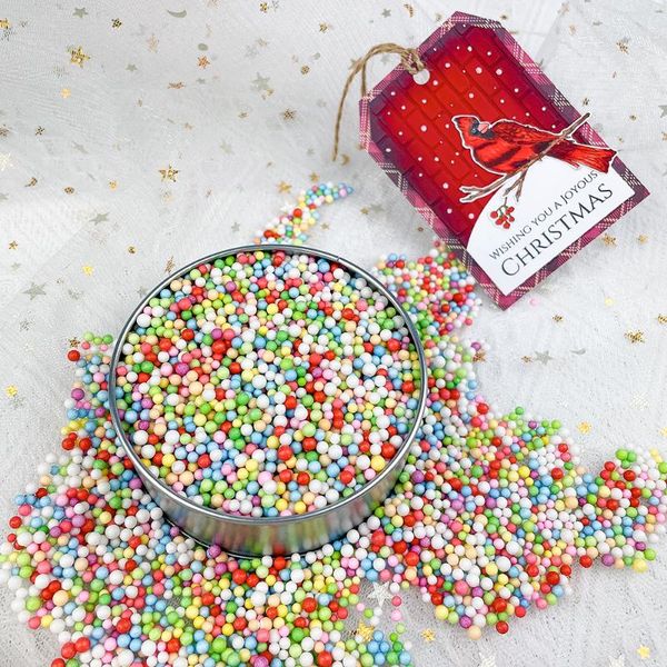 

craft tools 2-3.5mm multicolor foam balls mini beads styrofoam filler bubble diy christmas scrapbooking & stamps decor supplies