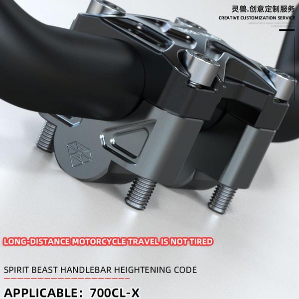 

handlebars spirit beast retro adapter heightening handle clamp mount accessories for cfmoto 700clx 700 cl-x