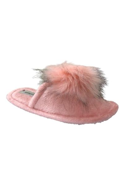 

slippers women powder home intra- furry, Black