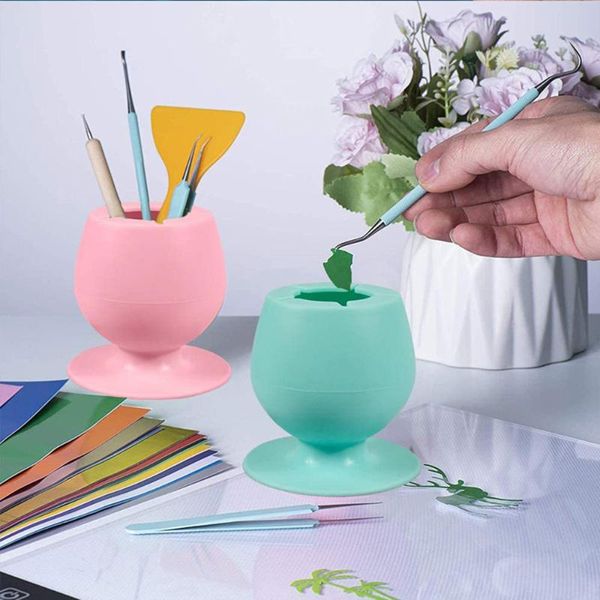 

craft tools suctioned weeding scrap collector, silicone suction cup for disposing