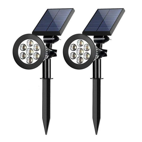 

solar garden lights outdoor ip65 waterproof led lawn lamp white or warm rgb lamps for jardin home festival holiday deco