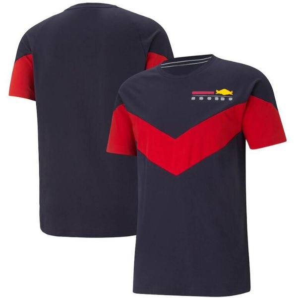 

2021 f1- racing t-shirt men's and women's fashion short-sleeved polyester quick-drying can be customized