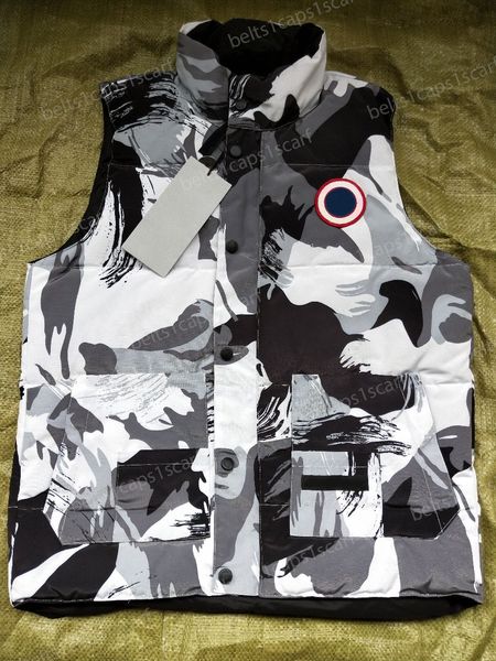 

fashion men's vest jacket winter coats thick coat for men and women parka warm wind outdoor casual autumn clothing, Black;white