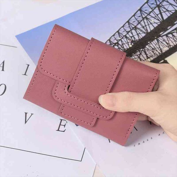 

fashion women wallet pu leather purse female small pouch handbag for coin ladies card holders, Red;black