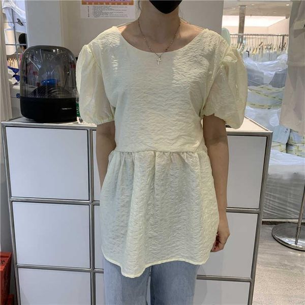 

casual dresses [ewq] simple ladies all-amtch black and white short dress sweet cute clothing 2021 summer 16e1974h1, Black;gray
