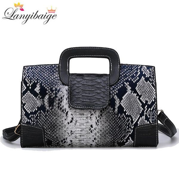 

cross body classic ladies handbag snake printing crossbody bags for women 2021 luxurious brand shoulder bag tote