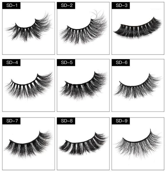 

pairs 25mm lashes dramatic mink soft long 3d eyelashes crisscross full volume eye makeup1