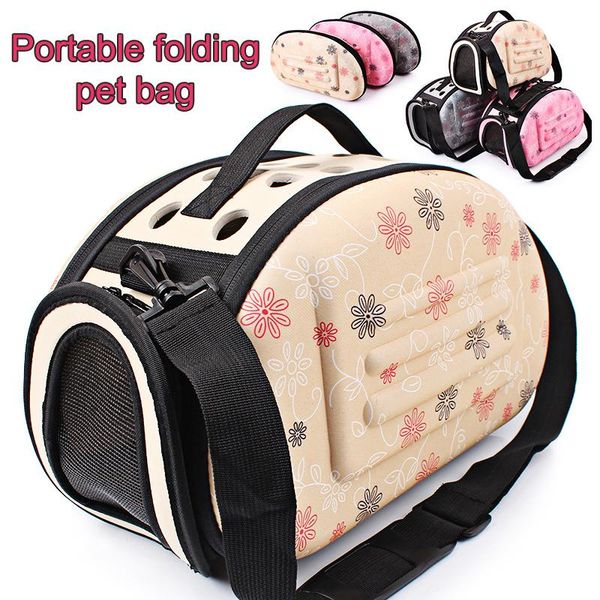 

portable folding cat pet carriers bag dog travel for cats carrier airline approved handbags purses car seat covers