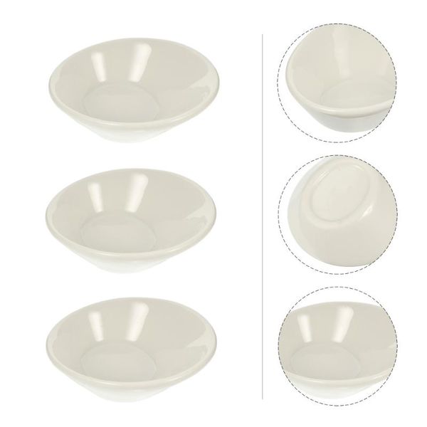 

dishes & plates 6pcs ceramic sauce small seasoning vinegar bevel dipping