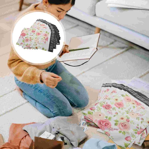 

gift wrap 1 set 25pcs exquisite bubble packing bags portable express delivery