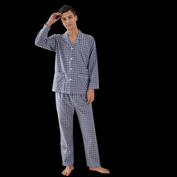 

men's sleepwear custom two piece pyjama sets women loungewear pyjamas man's set for adults, Black;brown