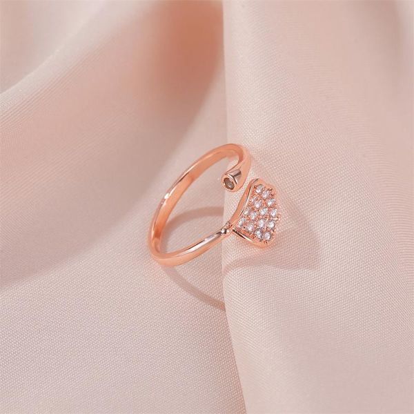

wedding rings ufavoirte charms korean fashion trendy for women bohemian adjustable geometric flower jewelry, Slivery;golden