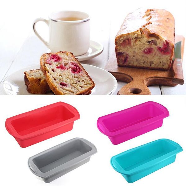 

cake tools arrival rectangular silicone mold toast candy baking tool family restaurant kitchen toys