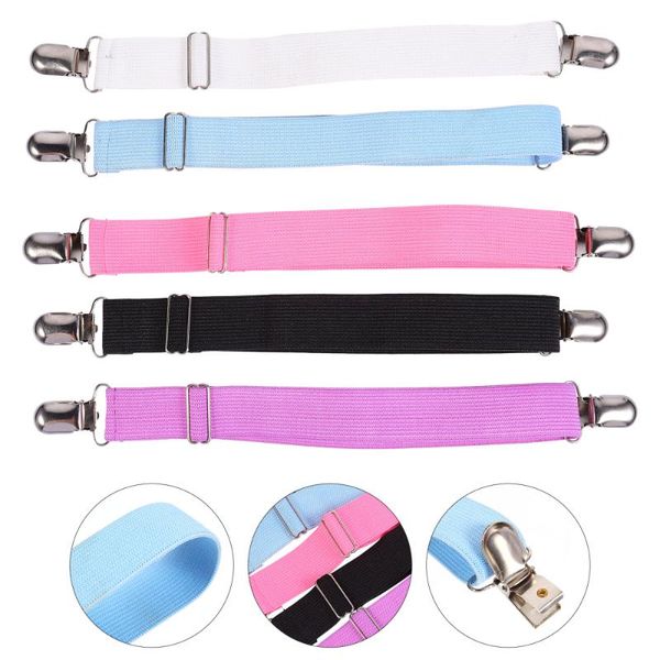 

clothing & wardrobe storage 5pcs adjustable bed sheet strap clips elastic mattress fasteners holder