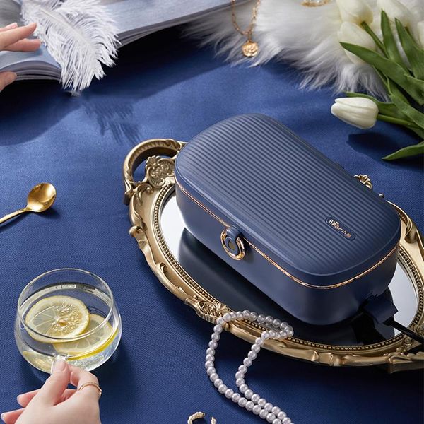

rice cookers 900ml electric heated lunch box portable fast heating cooker food container bento warmer for office 220v