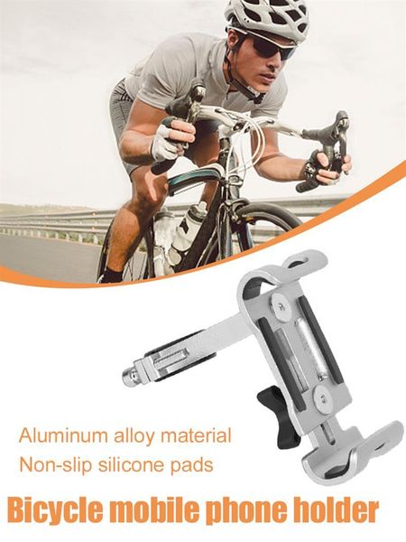 

cell phone mounts & holders arrival motorcycle bicycle holder aluminium alloy universal anti-slip bike handlebar stand mount for all smartph