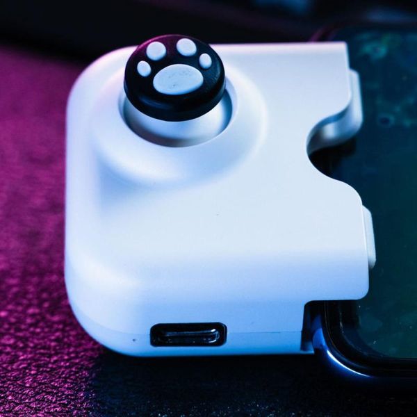 

game controllers & joysticks grip rocker handle tablet controller type-c lighting phone joystick pubg mobile gamepad for genshin