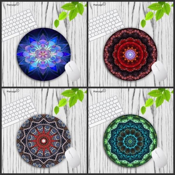 

mouse pads & wrist rests mairuige mandala flowern small size round pad non-skid rubber special offer luxury mousepad for cute