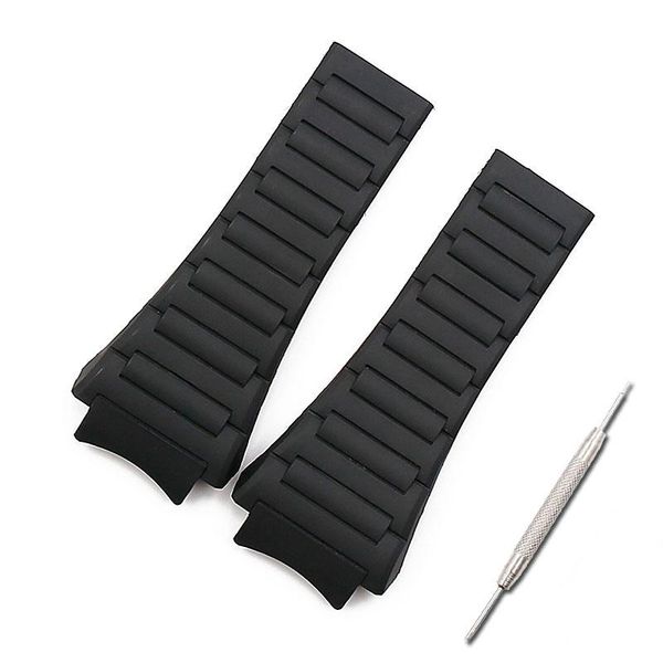 

watch bands men band accessories rubber strap women for design 6620 sports waterproof belt, Black;brown
