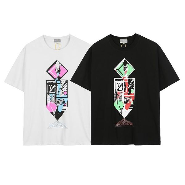 

men's t-shirts 21ss abstract characters cavempt t shirts 100% cotton summer clothes tee hip hop high street shirt, White;black