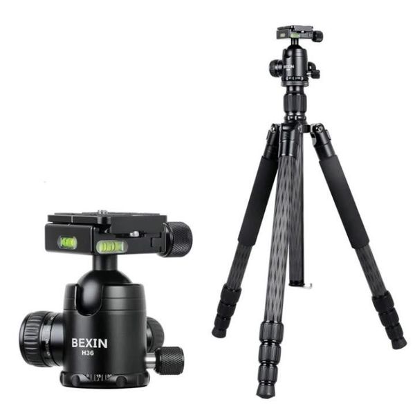 

tripods professional bexin w284c h36 for dslr camera carbon fiber po tripod