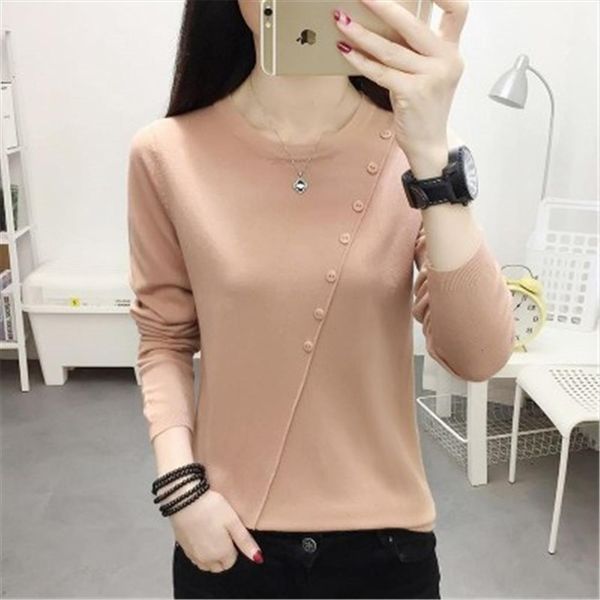 

autumn winter basic shirts slim women sweater lady knitted pullover girl casual spring pz2967, White;black