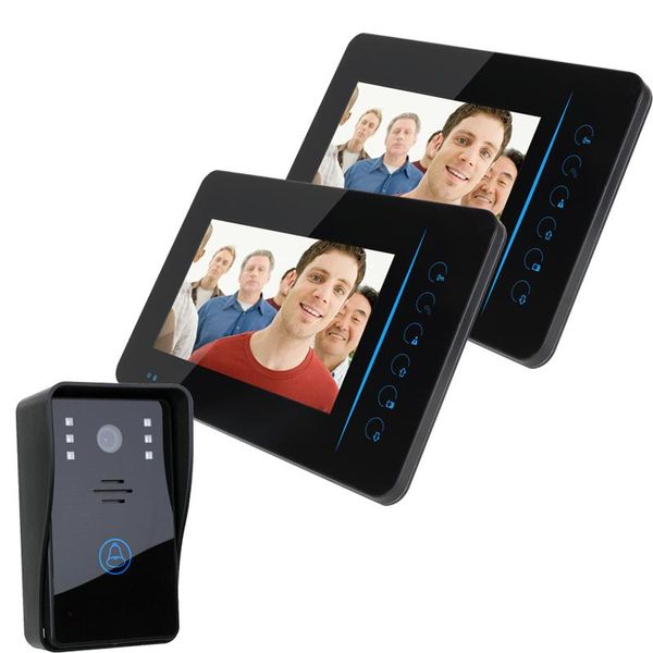 

inch 1v2 2.4ghz wireless intercom take po video door phone phones