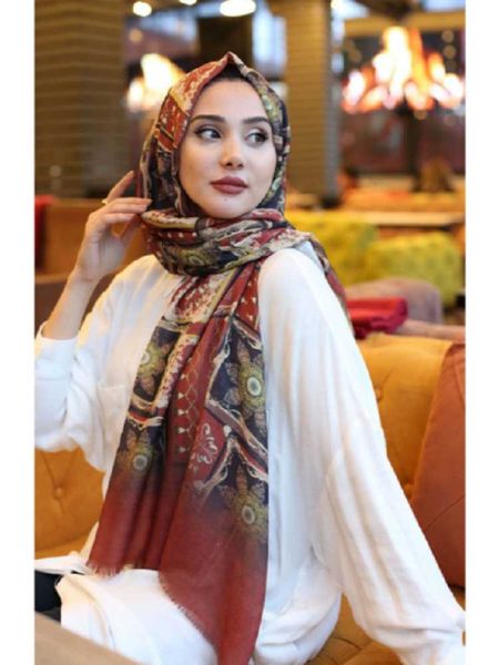 

scarves scarf shawl hijab women cotton 75x180 long four season luxury, Blue;gray